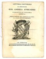 Lettera pastorale di monsignor Gio. Andrea Avogadro vescovo di Verona, conte ec. prelato domestico della santità di N.S. Pio VI. e al soglio pontificio assistente