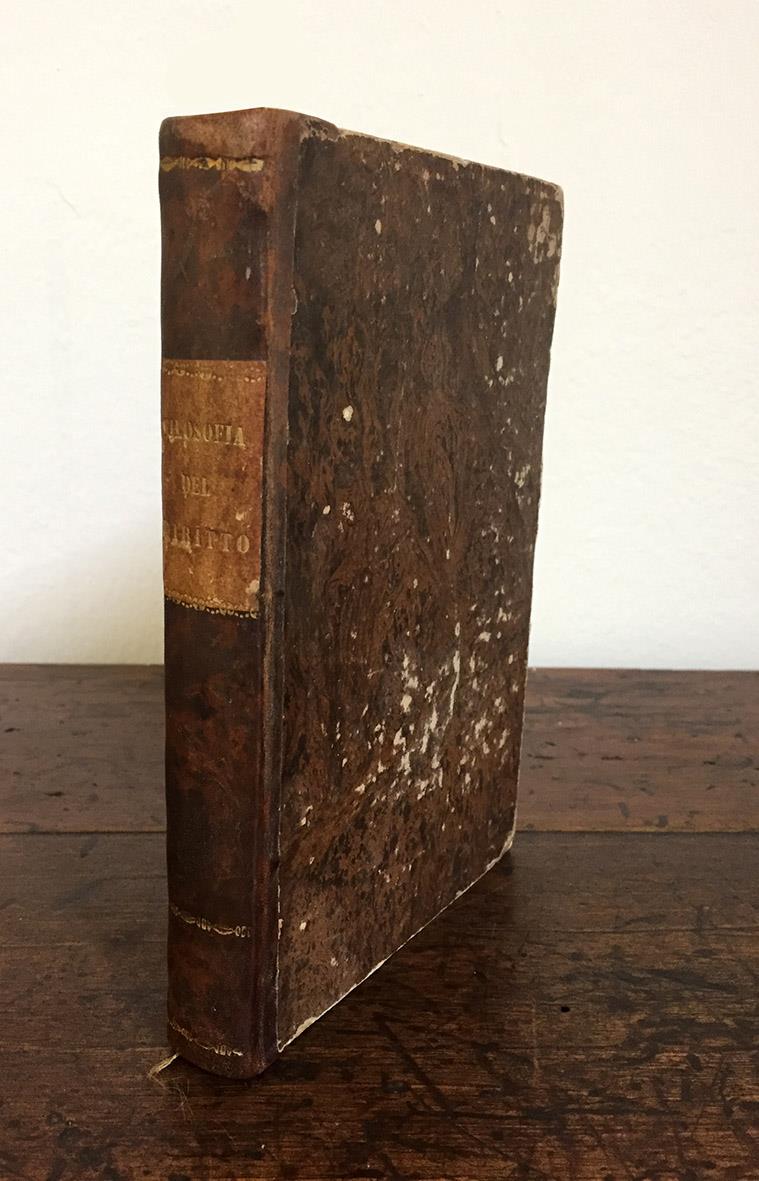 Odierno indirizzo della filosofia del diritto