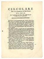 Circolare della Sagra Congregazione del Buon Governo de' 25. Aprile 1781 per l'Applicazione de' Prezzi della Tariffa Generale a ciascun Terreno in particolare