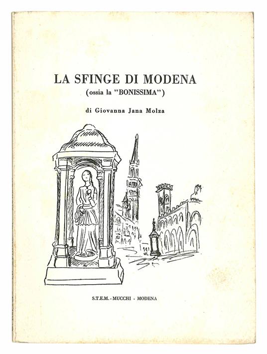 La sfinge di Modena (ossia la "Bonissima") - Giovanna Jana Molza - copertina