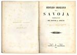 Dizionario corografico della Savoja