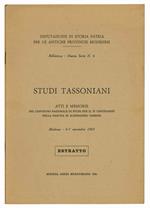 Alessandro Tassoni agricoltore e l'agricoltura nella Secchia Rapita