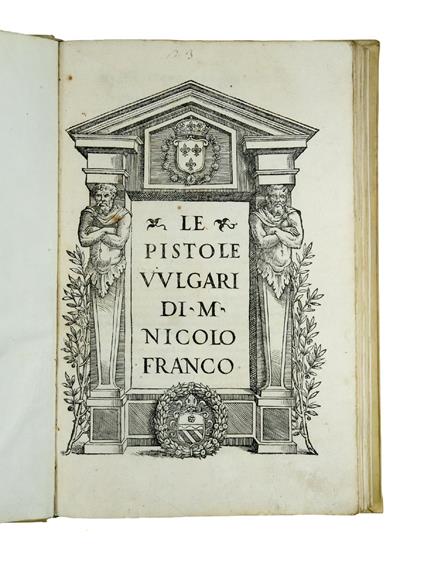 Le pistole vulgari - Nicolò Franco - copertina