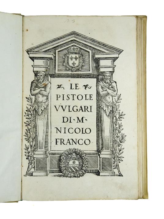 Le pistole vulgari - Nicolò Franco - copertina