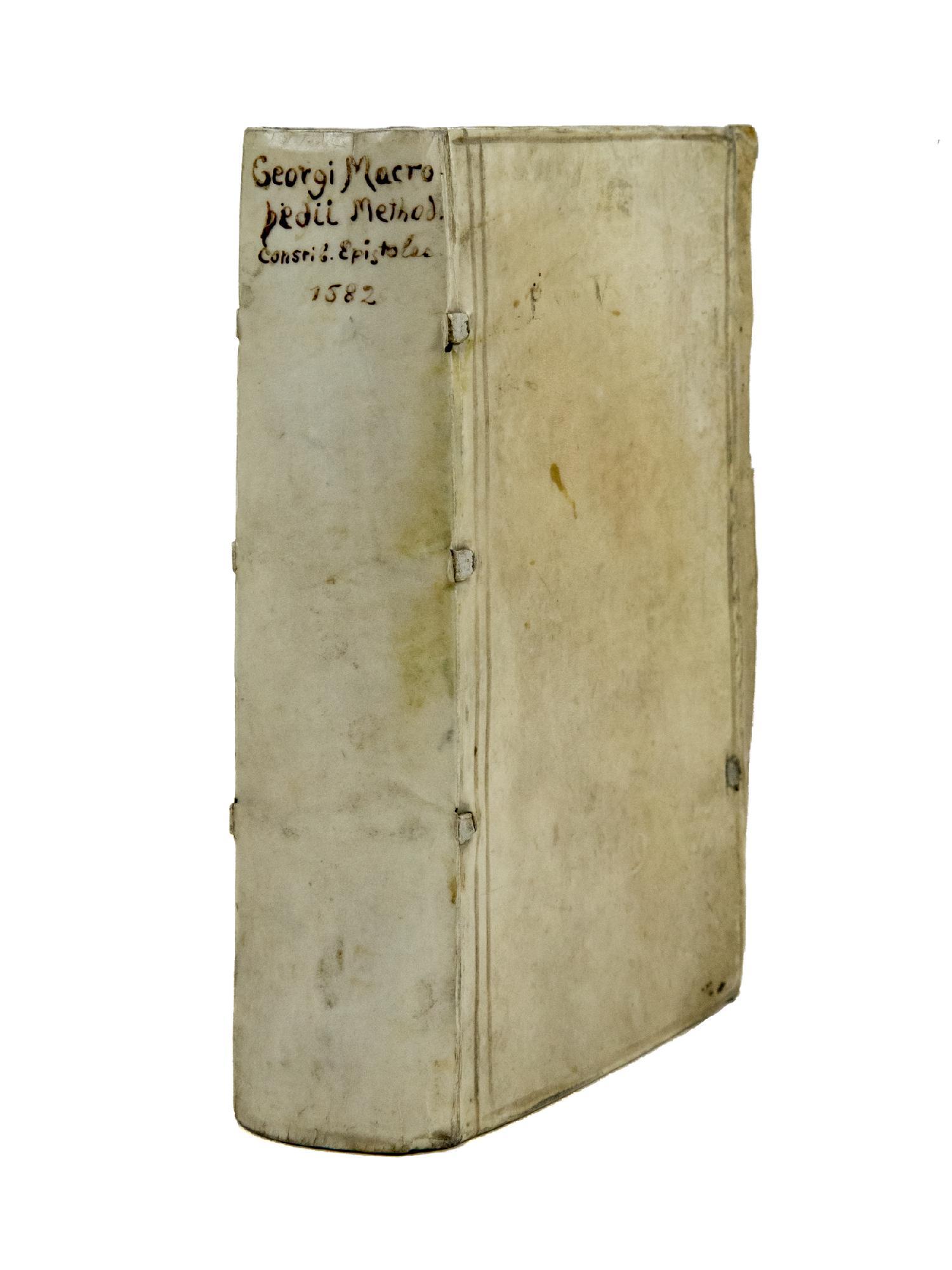 Methodus conscribendi epistolas, secundum veram artis rationem tradita. Eiusdem Epitome praeceptionum de paranda copia verborum & rerum, per quaestiones: item de novem speciebus argumentationum Rhetoricarum, rem omnem breviter explicans. Accessit Chr