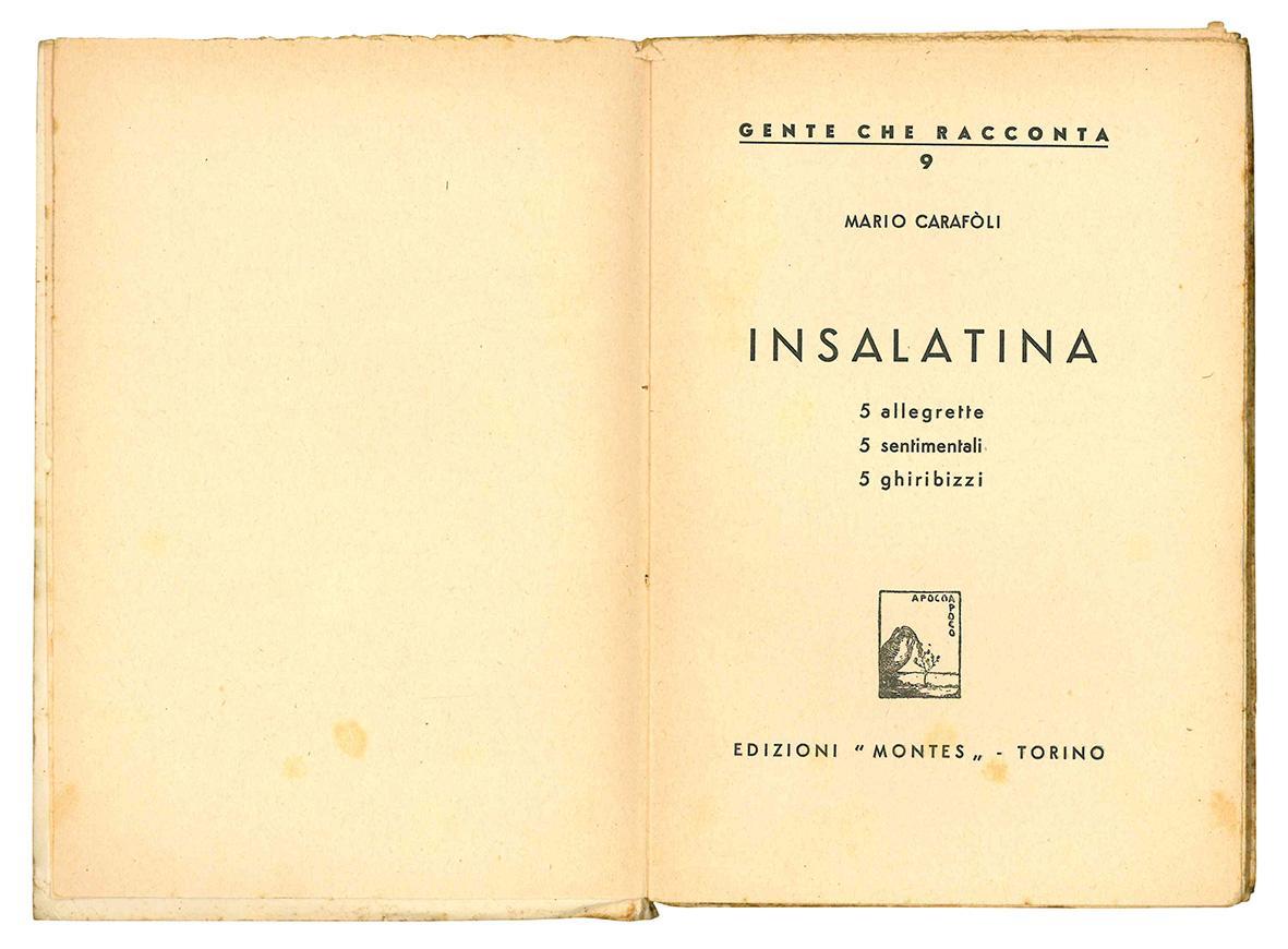 Insalatina. 5 allegrette, 5 sentimentali, 5 ghiribizzi