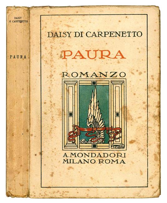 Paura. Romanzo - Daisy Di Carpenetto - copertina