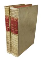 D. Junii Juvenalis, Auli Persii Flacci et Sulpiciæ satyræ. Ex recensione Henrici Christiani Henninii, et Isaaci Casauboni (si offre con:) Marci Annæi Lucani Pharsalia sive De bello civili libri decem cum supplemento Thomæ Maii Angli
