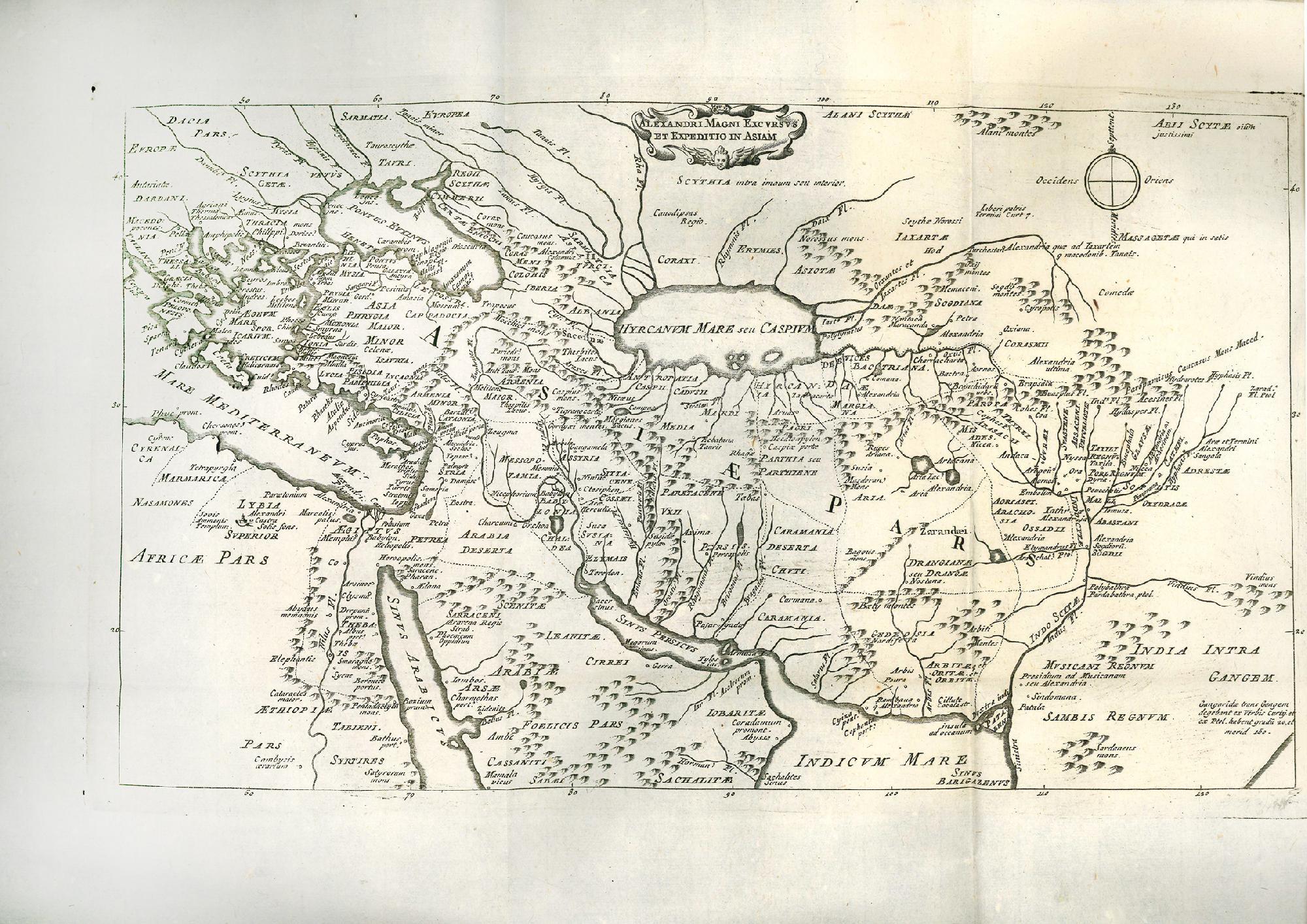 De rebus gestis Alexandri Magni cum supplementis Freinshemii. Interpretatione et notis illustravit Michael Le Tellier e Societate Jesu jussu christianissimi regis, in usum serenissimi delphini
