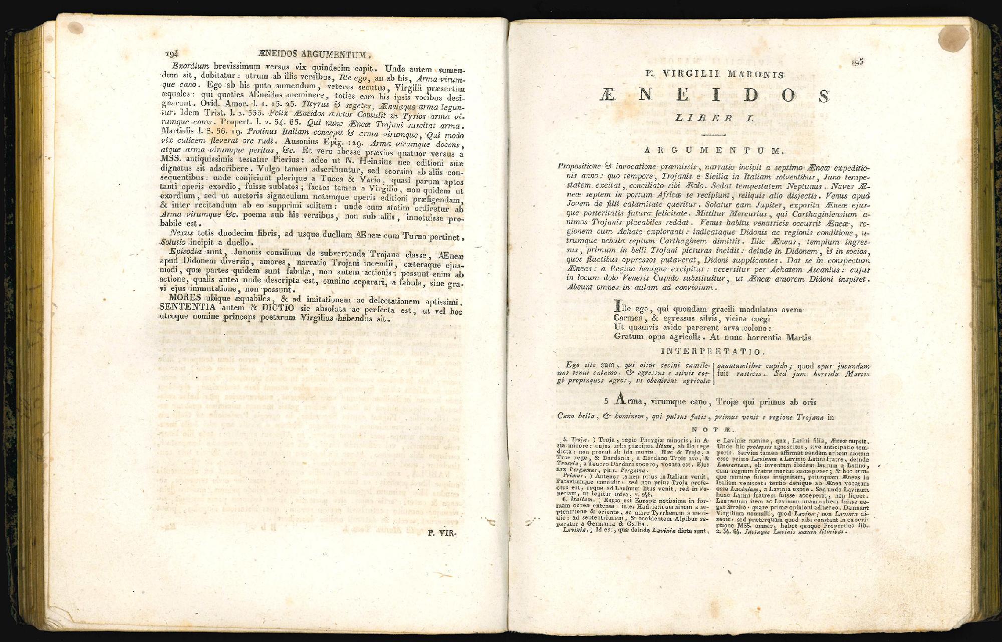 Publii Virgilii Maronis opera. Interpretatione et notis illustrauit Carolus Ruaeus Societ. Jesu ad usum Serenissimi Delphini [...] tomus primus [-secundus]