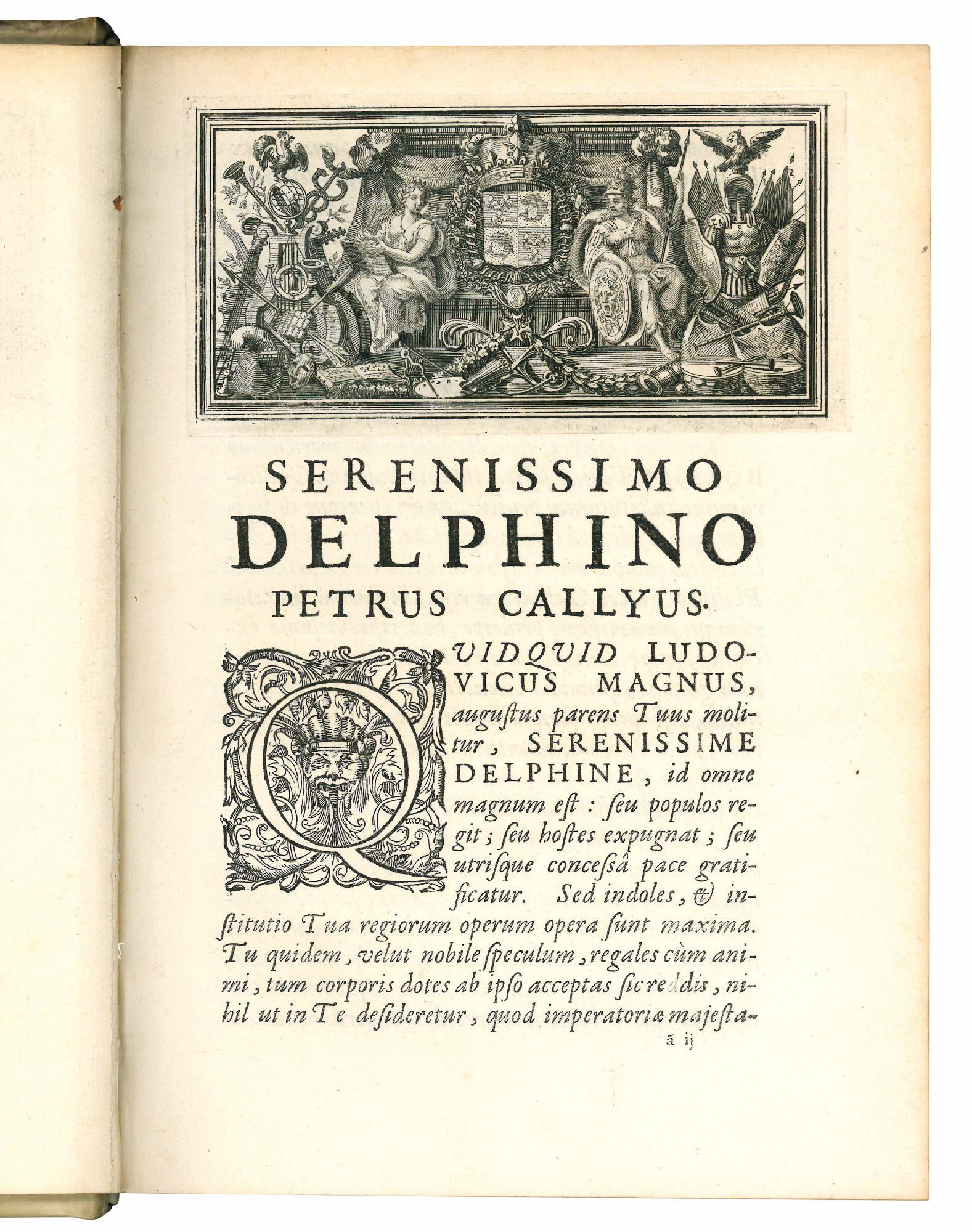 Consolationis philosophiae libros quinque interpretatione et notis illustravit Petrus Callyus [...], jussi christianissimi regis, in usum serenissimi Delphini
