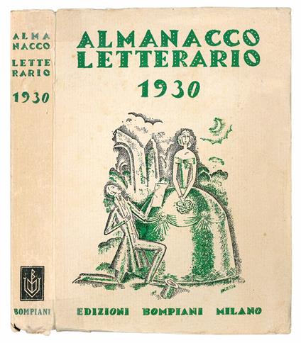 Almanacco letterario 1930 - Valentino Bompiani - copertina