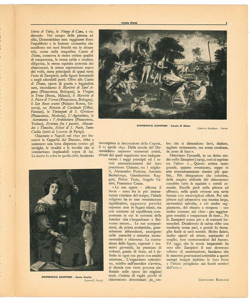 Lotto di quattro numeri di "abc Rivista d'arte"