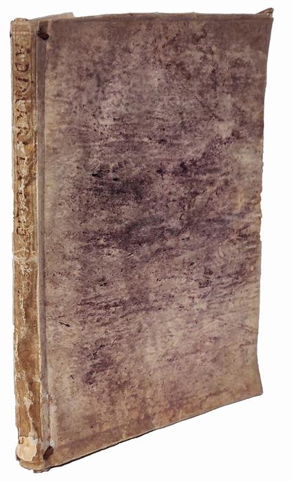 La Clio overo Cinquanta sonetti sopra più persone della famiglia o casata degli Adimari che da che s'ha notizia del suo principio in Firenze fino all'anno 1550 sono stati per qualche virtù o dignita meritevoli di memoria. Opera d'Alessandro Adimari f - Alessandro Adimari - copertina