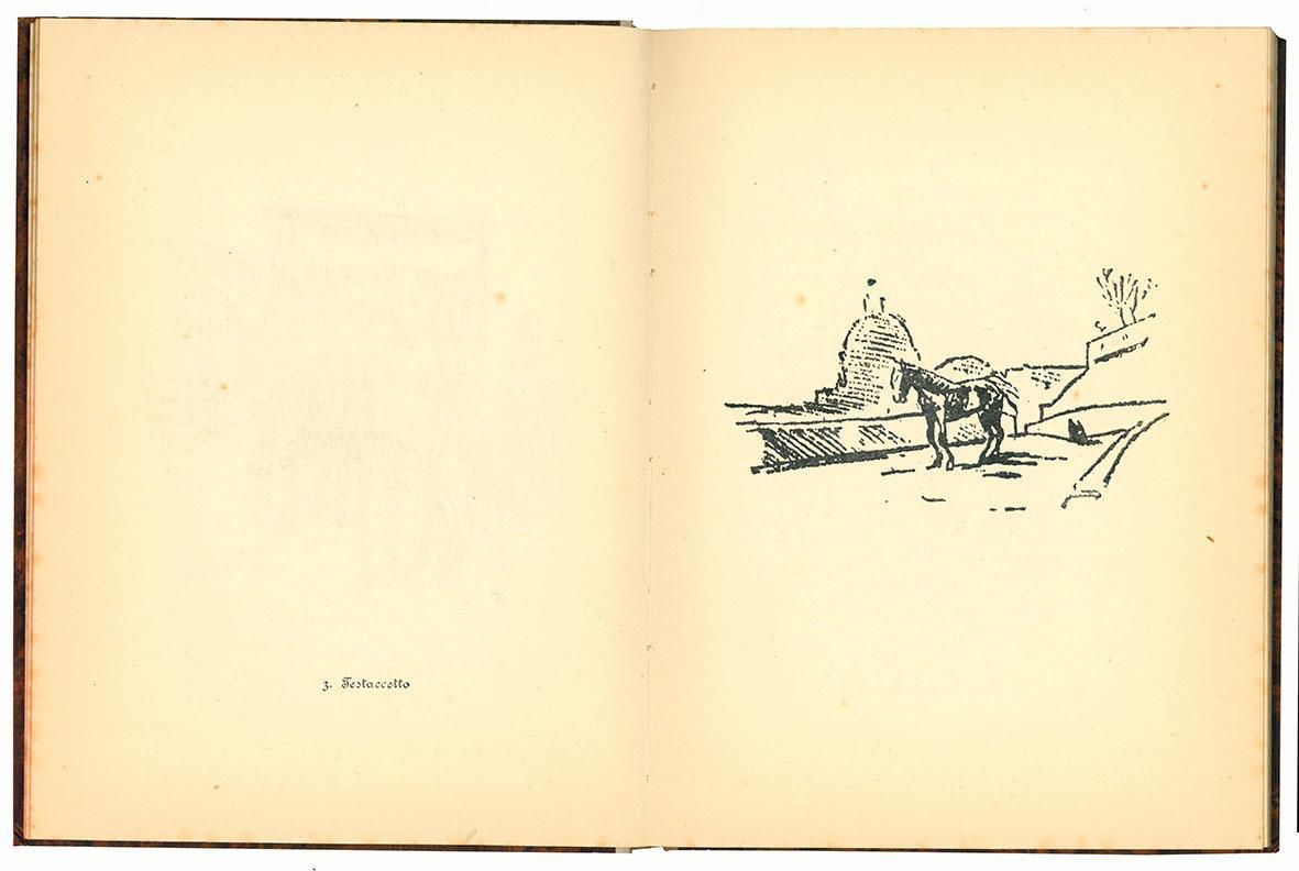 Roma in selci. 30 disegni di Amerigo Bartoli Natinguerra, con una prefazione di Antonio Baldini e un sonetto inedito di Gioacchino Belli
