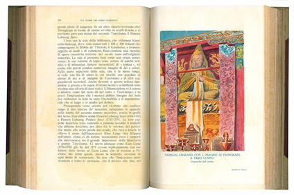Trans-Himalaja. Scoperte ed avventure nel Tibet. Con 403 incisioni da fotografie e da acquarelli e disegni dell'autore, e con 10 carte. Volume primo (-secondo) - Sven Hedin - copertina