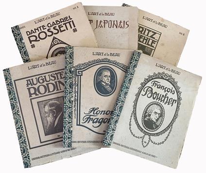 Lotto di 6 numeri del periodico "L' Art et le Beau" - Periodico - copertina
