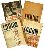 Lotto di quattro numeri del periodico L'Italiano. Anno VIII. Numeri 17-18, 19, 22, 23