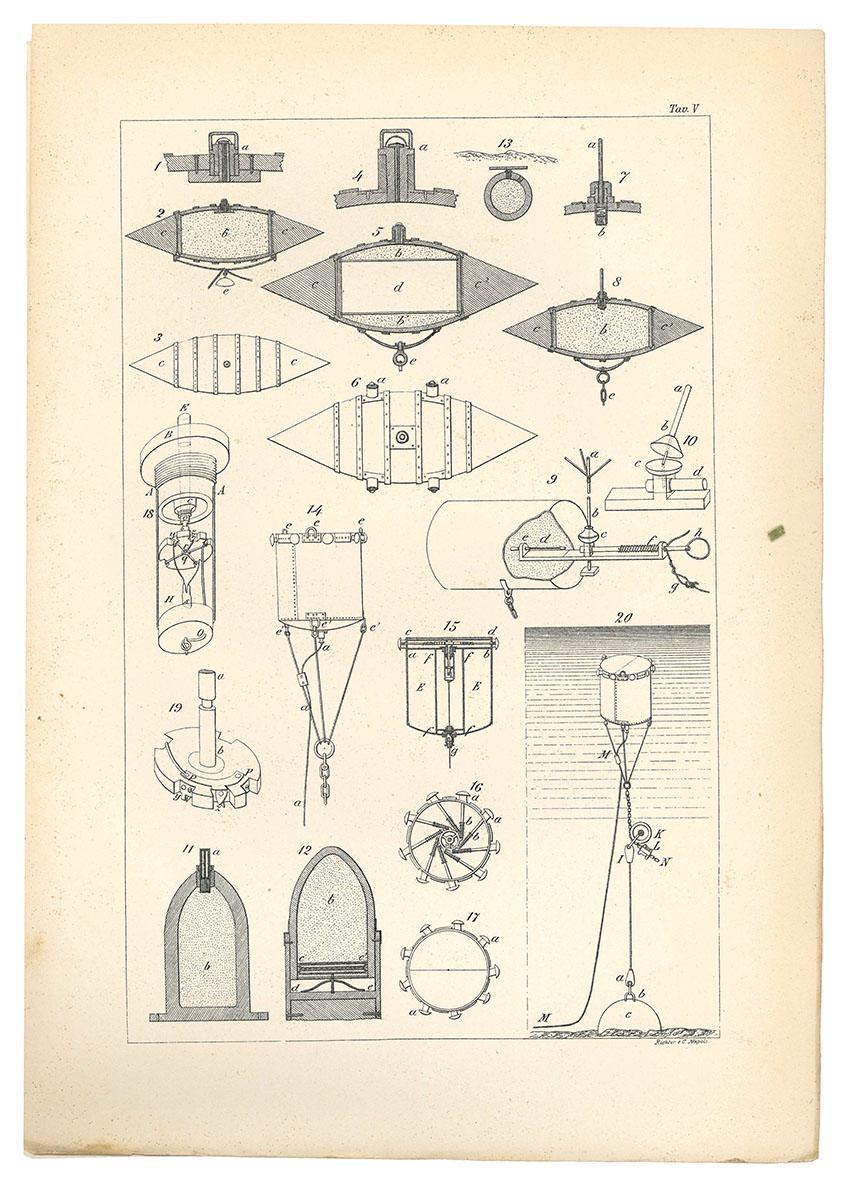 Di taluni espedienti usati a danneggiare, conquassare e distruggere i ponti da guerra, le navi corazzate, e le difese dei fiumi e delle coste