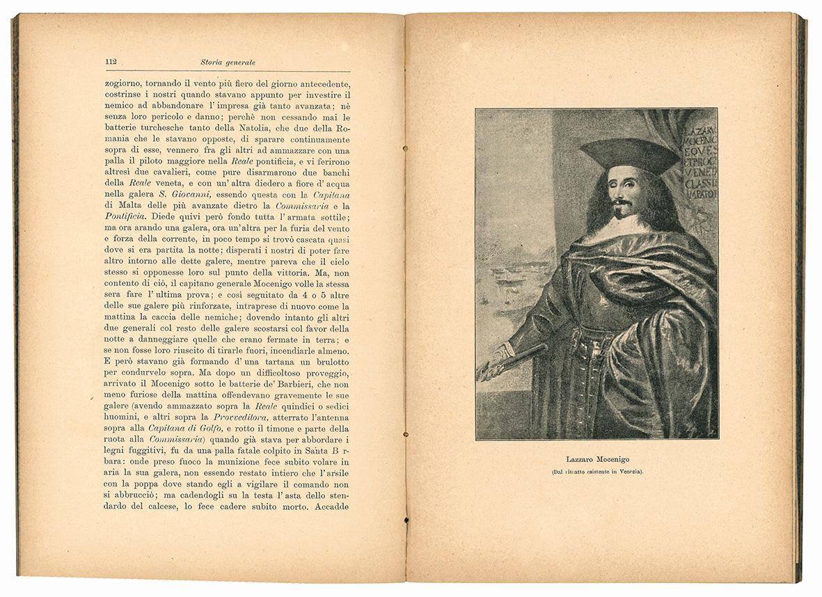 Storia generale della marina militare (con 30 illustrazioni) per Augusto Vittorio Vecchj (Jack La Bolina). Volume primo (-secondo)