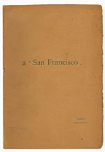 A San Francisco scene napoletane illustrazioni di P. Scoppetta