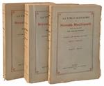 La vita e gli scritti di Niccolò Machiavelli nella loro relazione col machiavellismo. Storia ed esame critico. Volume I (-II)