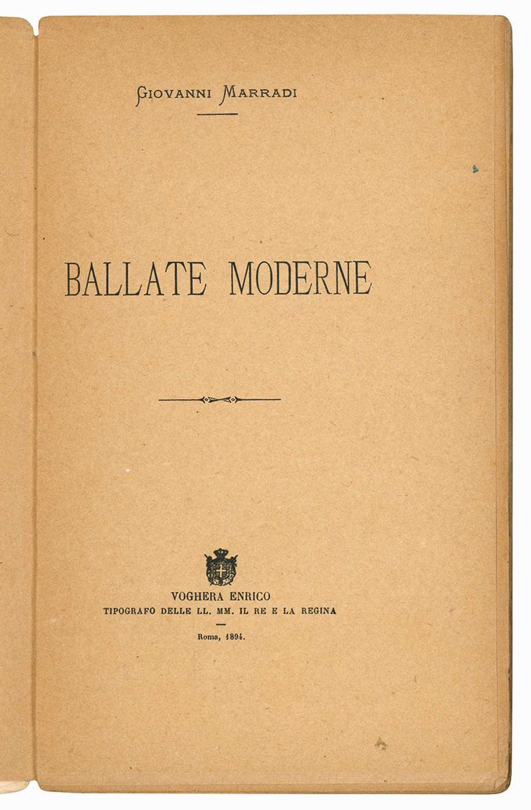 Ballate moderne