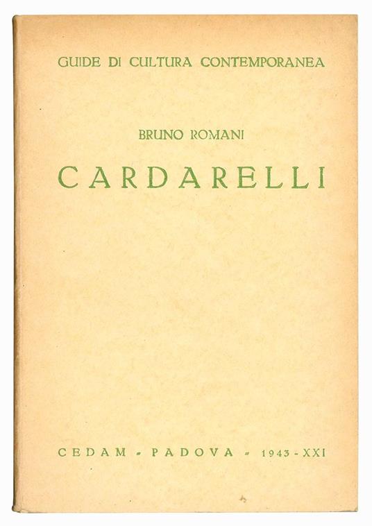 Cardarelli - Bruno Romani - copertina