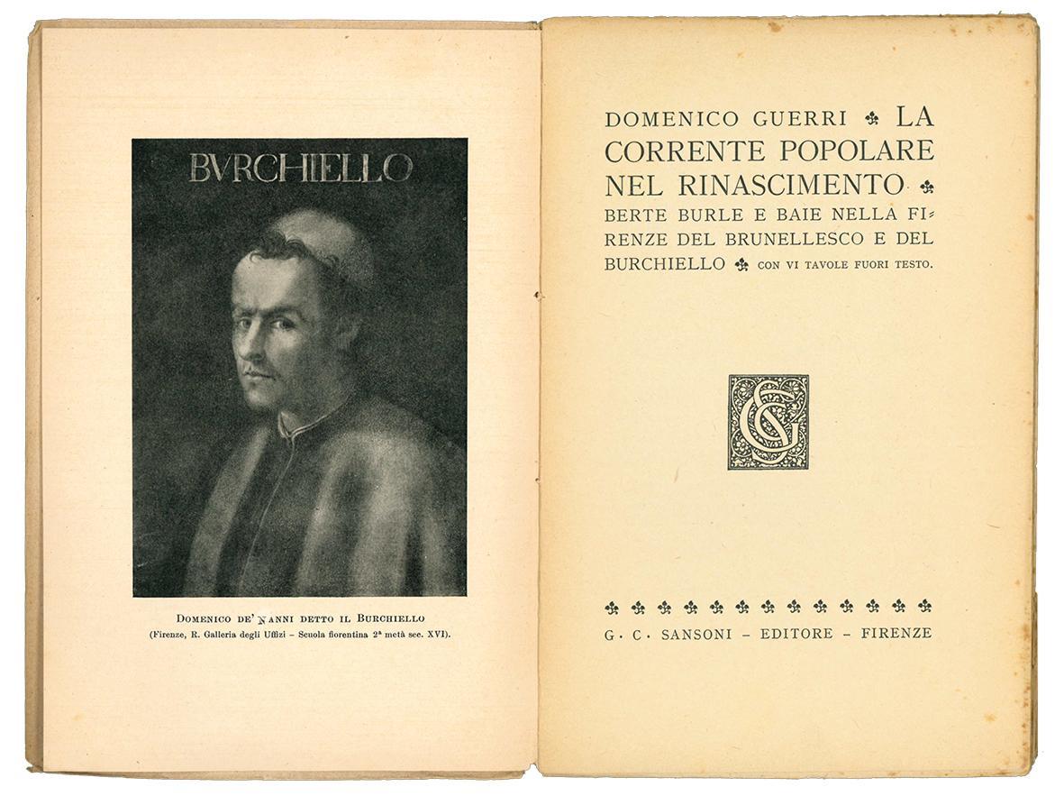 La corrente popolare nel Rinascimento: berte, burle e baie nella Firenze del Brunellesco e del Burchiello