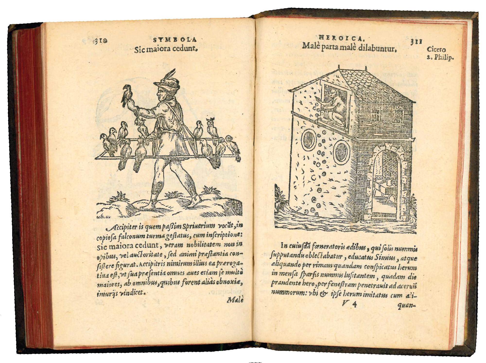 Symbola heroica M. Claudii Paradini, Belliiocensis canonici, et D. Gabrielis Symeonis. Multo, quam antea, fidelius de Gallica lingua in Latinam conversa