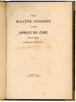 Sulle malattie congenite e sulle anomalie del cuore memoria del Professor Cesare Taruffi