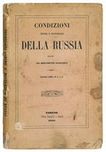 Condizioni intime e misteriose della Russai tratte da documenti autentici. Versione libera di G. A. G