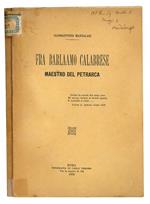Fra Barlaamo calabrese maestro del Petrarca