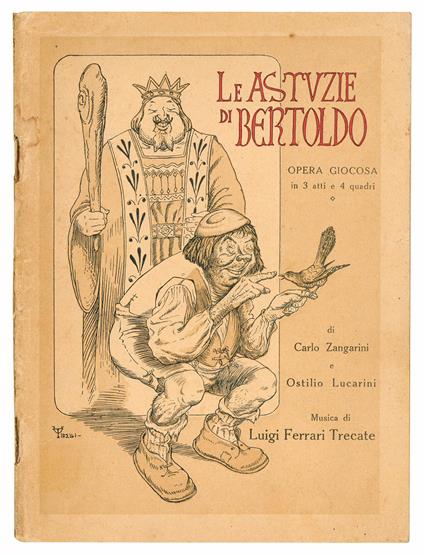 Le astuzie di Bertoldo. Opera giocosa in 3 atti e 4 quadri - Carlo Zangarini - copertina