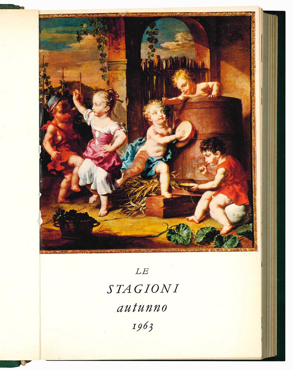 Le stagioni. Rivista trimestrale di varietà economica. Autunno 1963 - Estate 1972