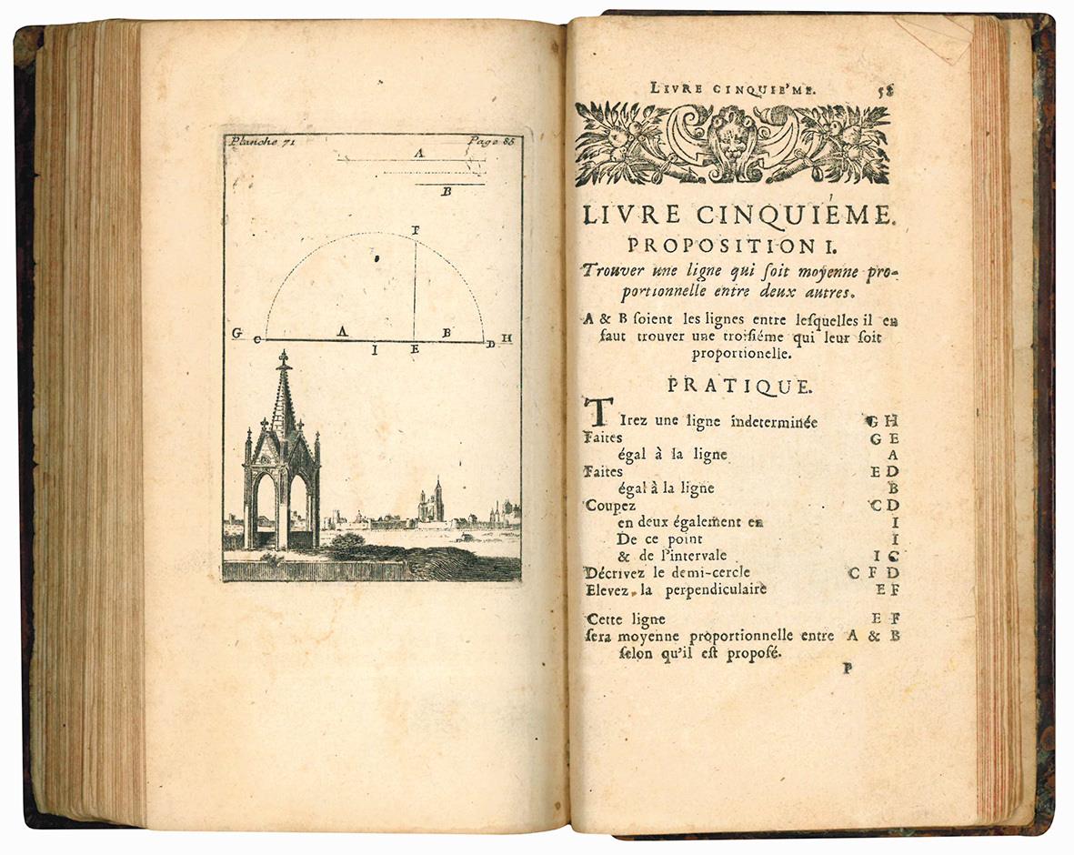 Pratique de la géométrie sur le papier et sur le terrain: ou par une methode nouvelle & singuliere l'on peut avec facilité & en peu de temps se perfectionner en cette science. Par Sebastien Le Clerc, Graveur du Roy