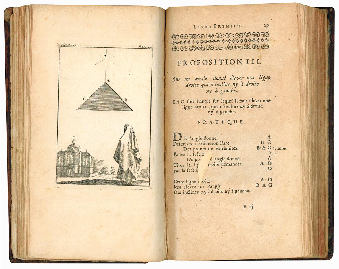 Pratique de la géométrie sur le papier et sur le terrain: ou par une methode nouvelle & singuliere l'on peut avec facilité & en peu de temps se perfectionner en cette science. Par Sebastien Le Clerc, Graveur du Roy
