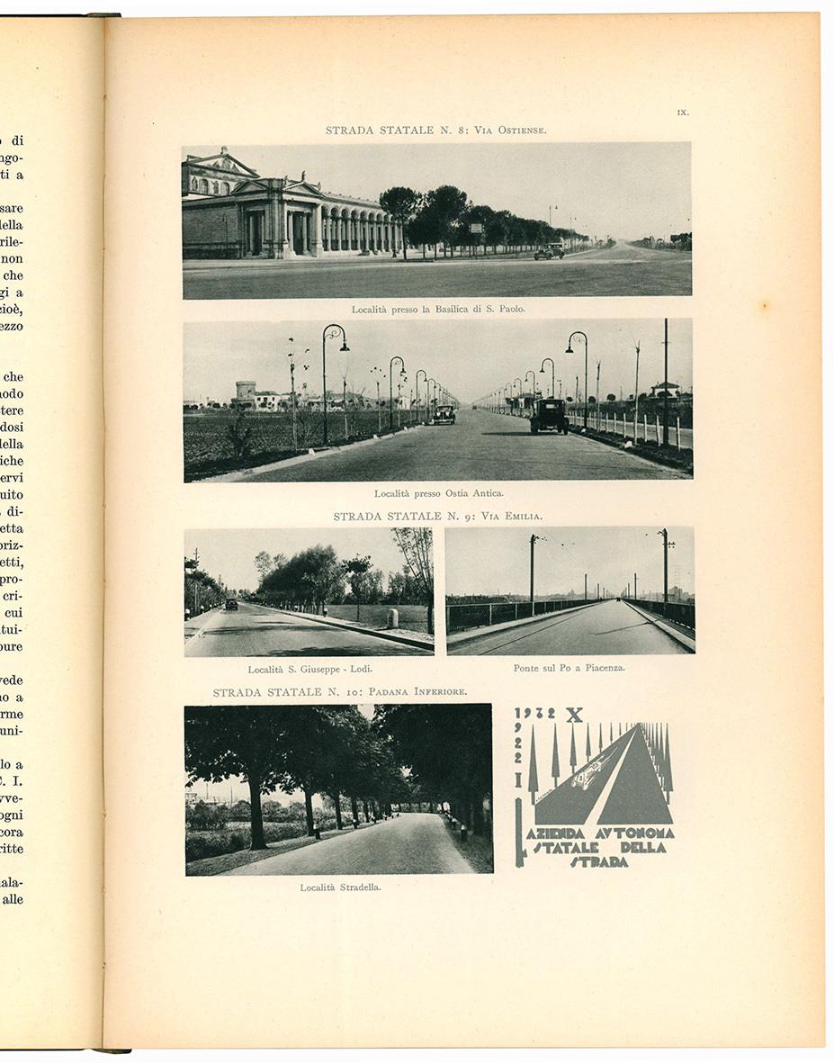 Opere pubbliche 1922-1932