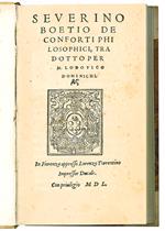 De conforti philosophici, tradotto per M. Lodovico Domenichi