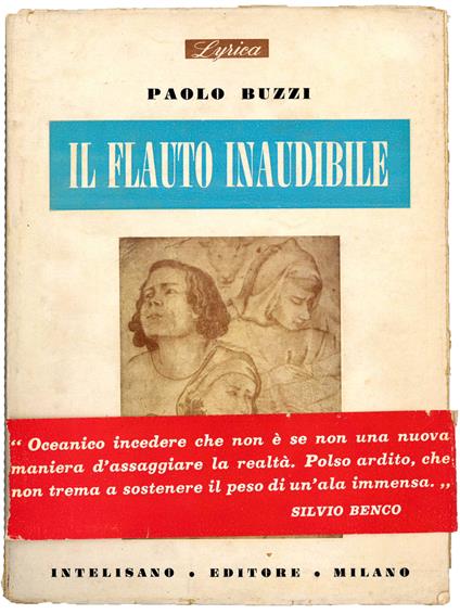 Il flauto inaudibile - Paolo Buzzi - copertina