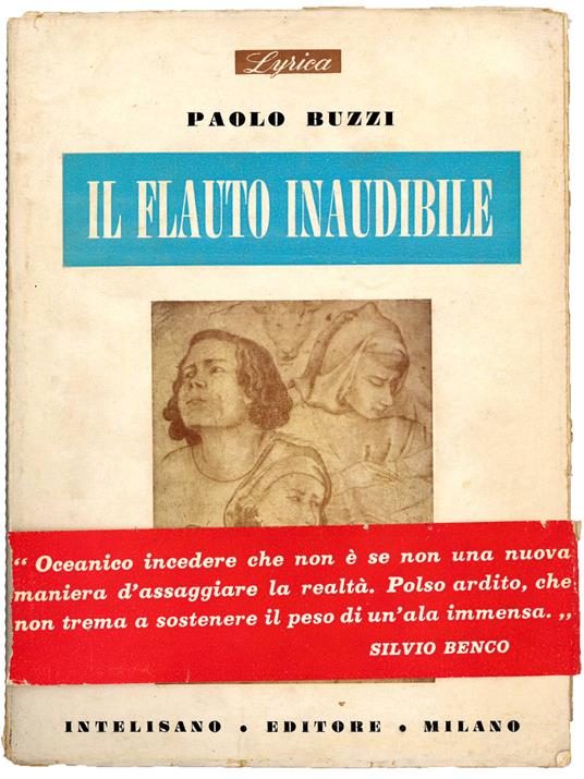 Il flauto inaudibile - Paolo Buzzi - copertina