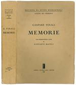 Memorie. Con introduzione e note di Giovanni Maioli