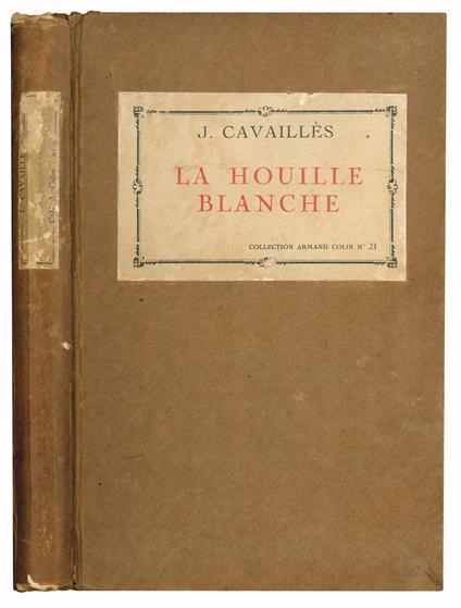 La Houille blanche. 8 cartes et 4 figures - Henri Cavailles - copertina