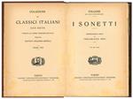 I sonetti. Introduzione e note di Ferdinando Neri. Con due tavole