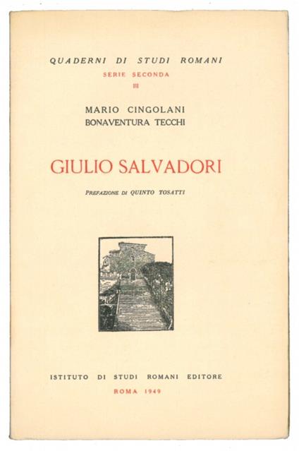 Giulio Salvadori - Mario Cingolani - copertina