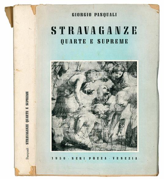 Stravaganze quarte e supreme - Giorgio Pasquali - copertina