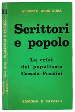 Sscrittori e popolo. La crisi del populismo. Cassola - Pasolini