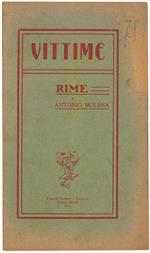 Vittime. Rime