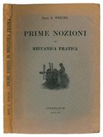 Prime nozioni di meccanica pratica