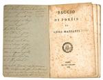 Saggio di poesie di Luigi Mazzanti